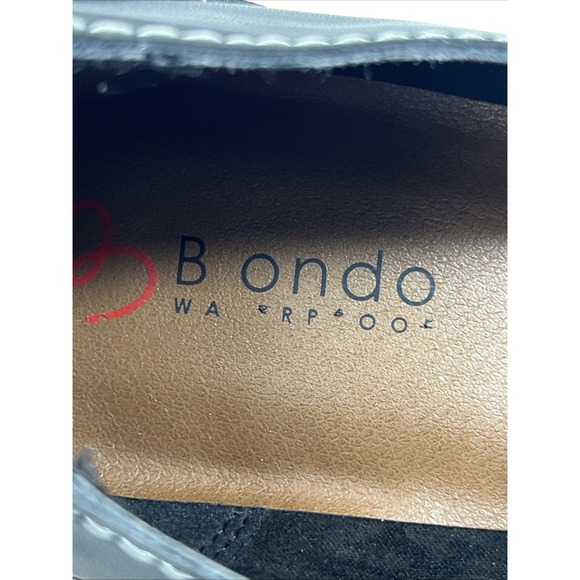 Blondo Dulce Womens 8.5M Waterproof Loafers Black Leather Chunky Platform Y2K - Picture 15 of 16